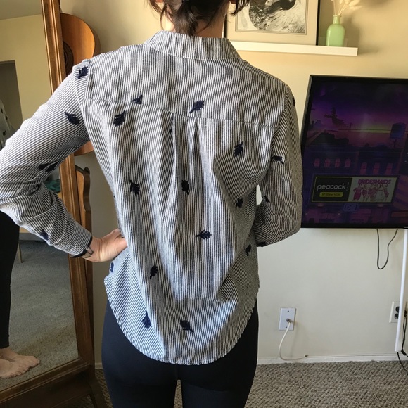 Embroidered cotton blouse - Picture 3 of 7